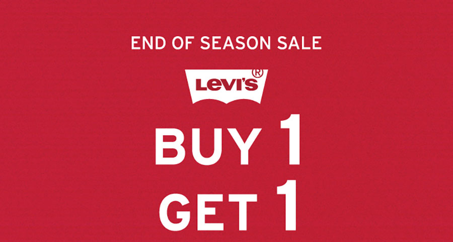 Buy 2 get store 2 free levis