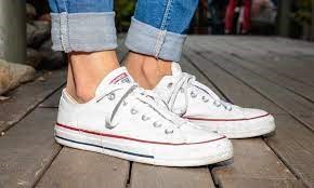 white sneaker for women 1 - Converse Chuck Taylor Low-Top Sneakers