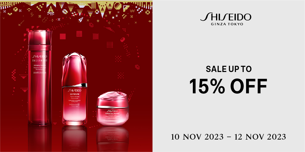 SHISEIDO 11.11 PROMOTION