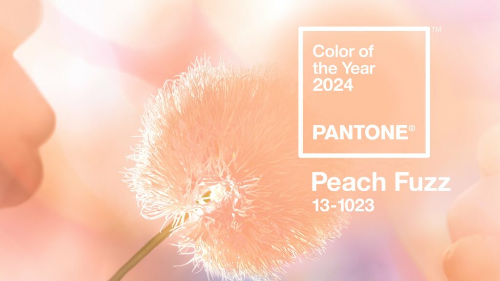 Pantone Fuzz Peach