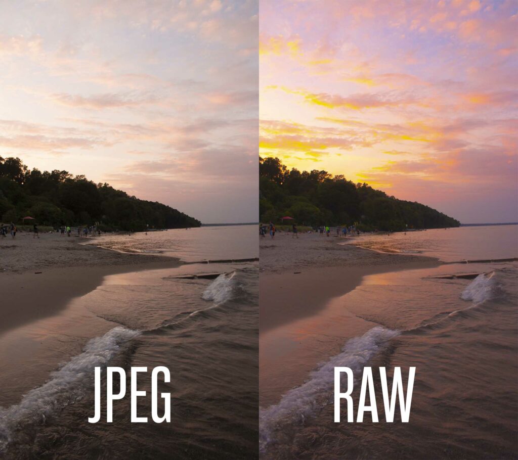 jpeg vs raw