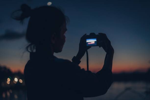 women with camera