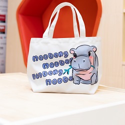 Moodeng Tote Bag